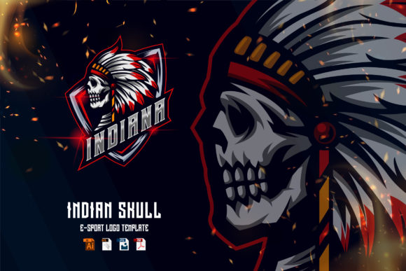 Crafting Identity in the Arena: The Power of the Indian Skull Esports Logo