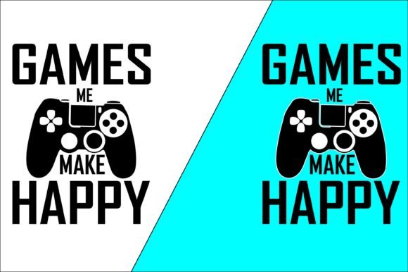 Game Make Me Happy: A T-Shirt Design for Gamers and Creators