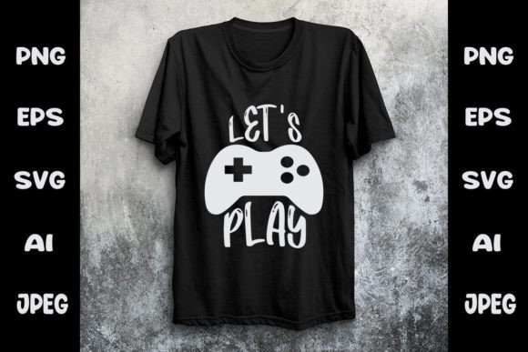 Game T-Shirt Design: Digital Files for Personal Expression