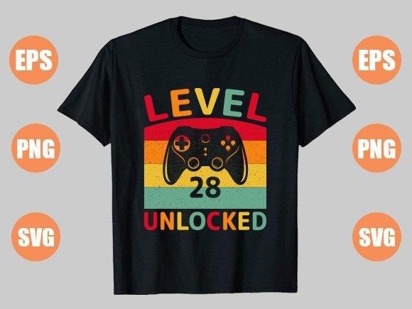 Level 28 Unlocked: A Modern, Playful Font for Creative Ventures