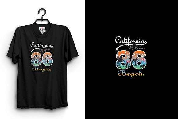 The Art and Utility of the California Beach T-Shirt Design