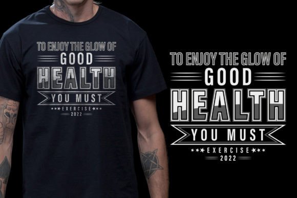 The Power of Typography in Fitness T-Shirt Design