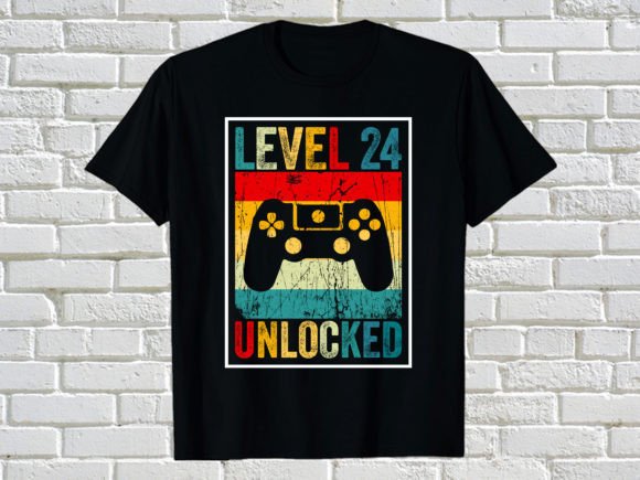 Understanding the LEVEL 24 UNLOCKED Design: A Vector Asset for Custom Merchandise