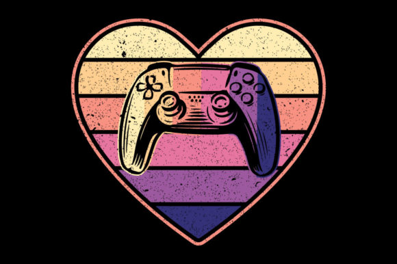 Valentine's Day Gamer T-Shirt Designs for Your Store